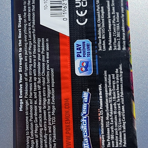 Pokémon Mega Evolution Booster Pack Bundle (3 Packs) | Factory Sealed | Authenti - Picture 8 of 8